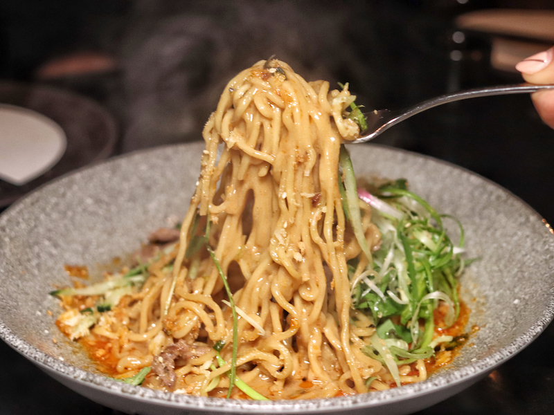 Ho Lee Fook Lamb Dan Dan Noodles - Best Hong Kong Restaurant - Photo by Indulgent Eats