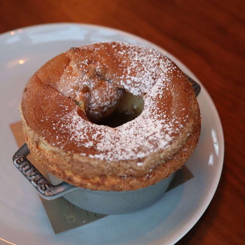 Manhatta Restaurant Danny Meyer Review - Vanilla Souffle - Photo by Indulgent Eats