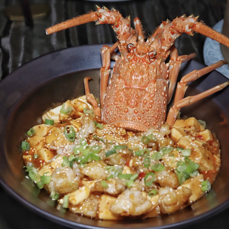Mott 32 Lobster Mapo Tofu - Best Hong Kong Restaurants - Photo by Indulgent Eats