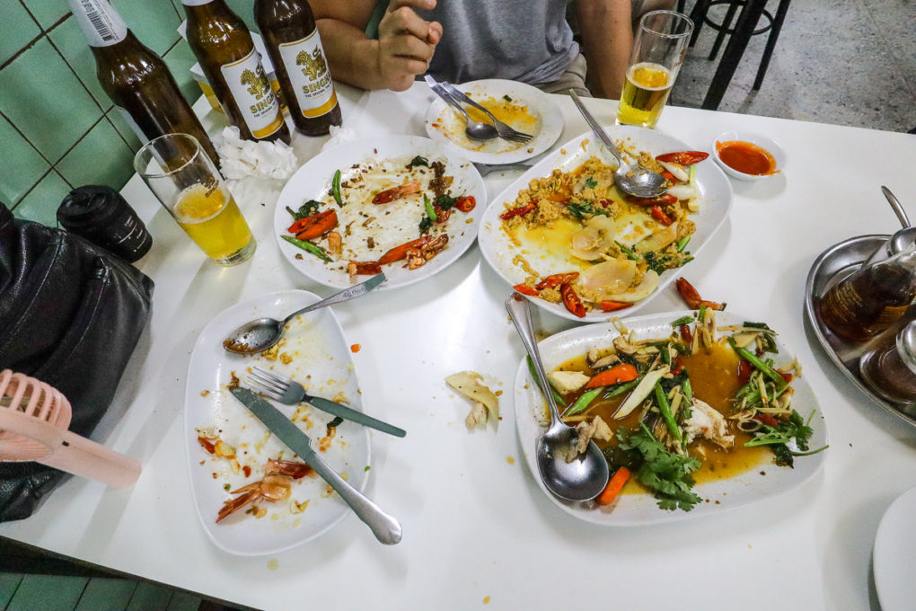Raan Jay Fai Finished Food - Photo by Indulgent Eats