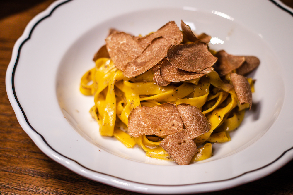 Associazione Chianti Hong Kong Italian Restaurant - Tagliatelle with Shaved Truffle