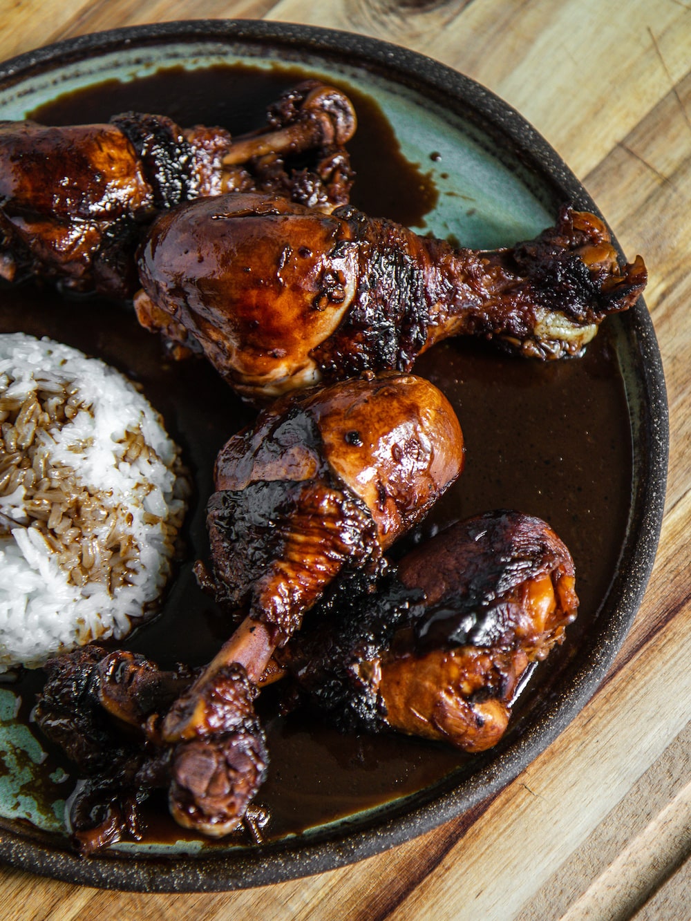 Filipino Chicken Adobo Recipe-Vertical-Close-Up