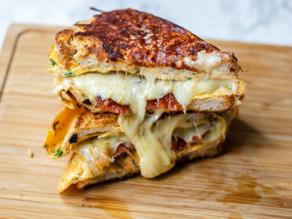 cheese bread sandwich