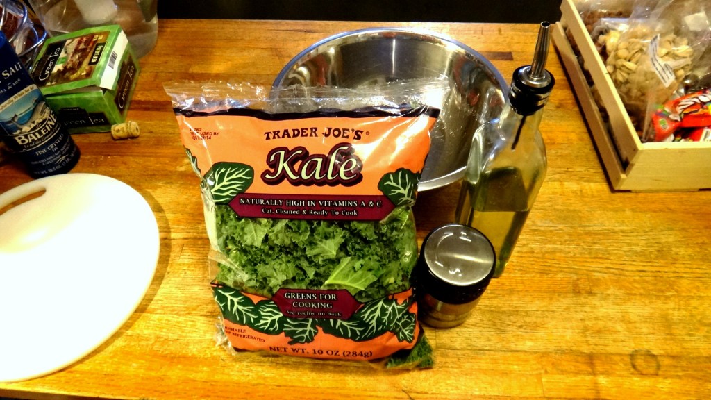 Homemade Crispy Kale Chips: Ingredients