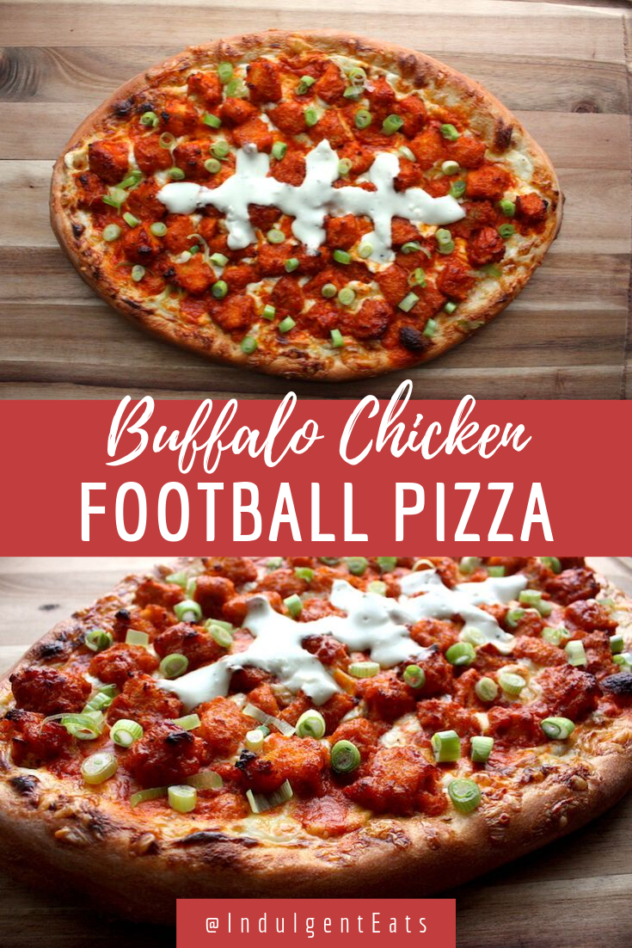 Buffalo Chicken Football Pizza Recipe Pinterest