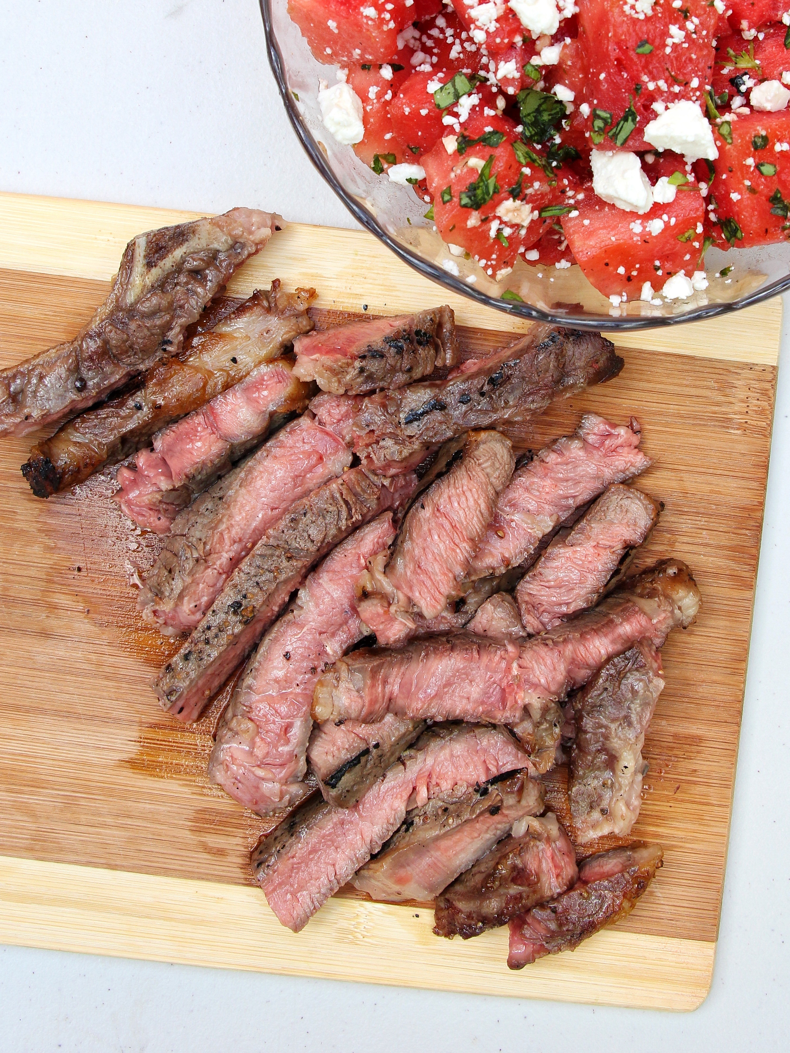 Grilled Steak and Watermelon Salad Recipe