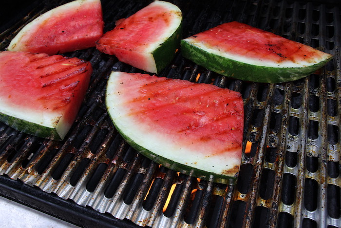Grilled Watermelon on the Grill
