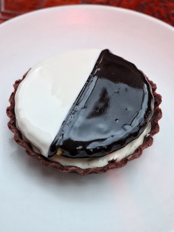 Quality Eats Black and White Cookie Tart