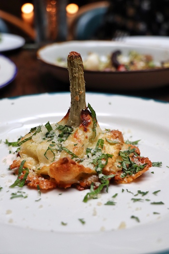 Sessanta Restaurant Review - Artichoke Lasagna