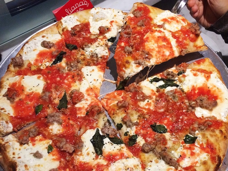 Best Pizza in NYC - Juliana's Pizza - Photo by Indulgent Eats