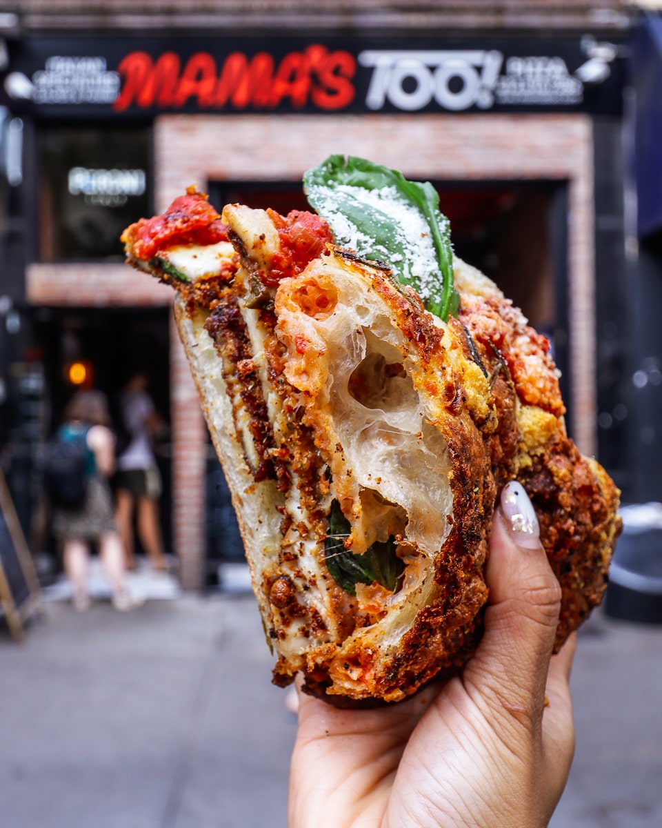 Best Pizza in NYC - Mama's Too Sandwich