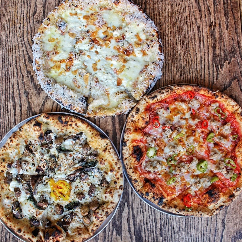 Best Pizza in NYC - Speedy Romeo White Album St Louie Kind Brother Pies - Photo by Indulgent Eats