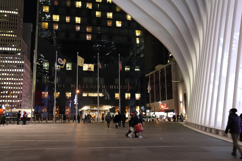 Millennium HIlton New York Downtown Exterior with Oculus