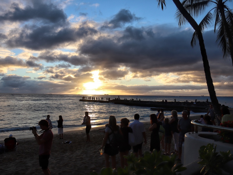 Reef Bar Market Grill - Sunset Views - Photo by Indulgent Eats