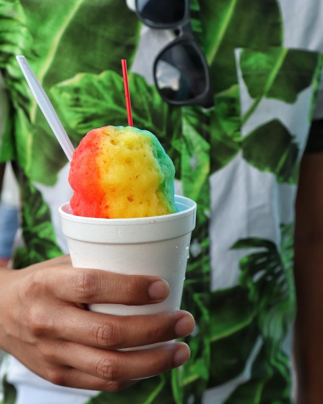 Where to Eat in Oahu - Waiola Shave Ice Rainbow Shave Ice
