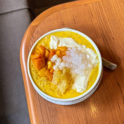 Grindie Mango Pomelo Sago Tofu Pudding
