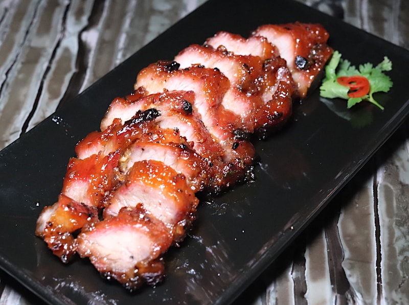 Where to Eat in Hong Kong - Mott 32 Iberico BBQ Pork Char Siu- Photo by Indulgent Eats