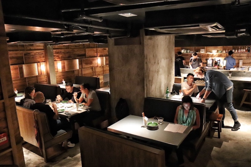 Fukuro Hong Kong Review - Interior - Photo by Indulgent Eats