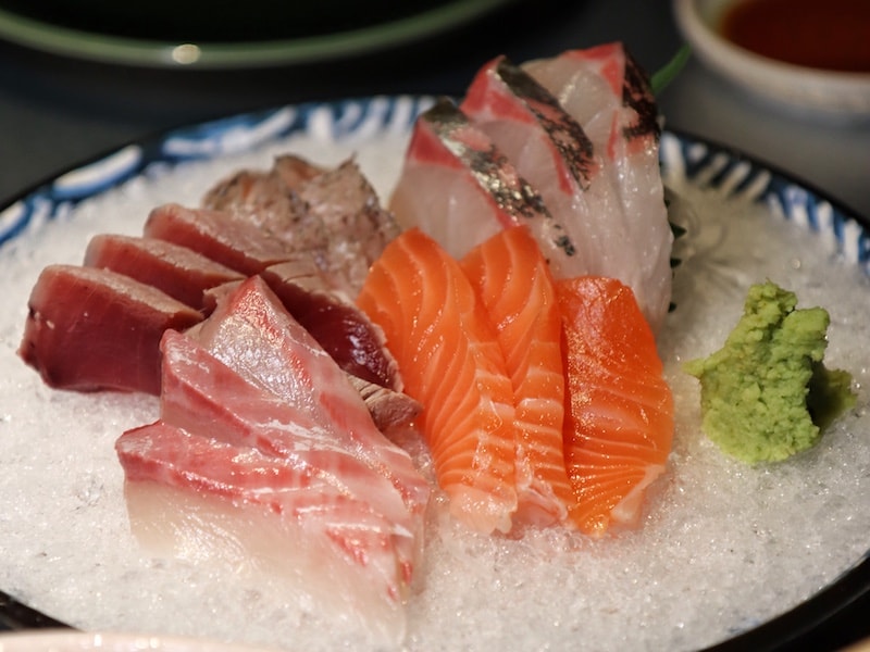 Fukuro Hong Kong Review - Platter of Market Fish - Photo by Indulgent Eats