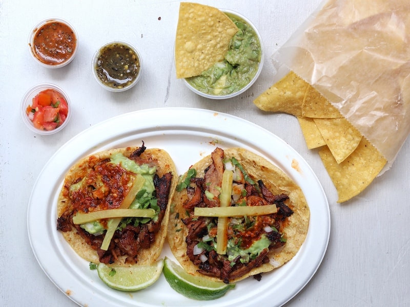 Best NYC Restaurants - Los Tacos No 1 Adobada Tacos - Photo by Indulgent Eats