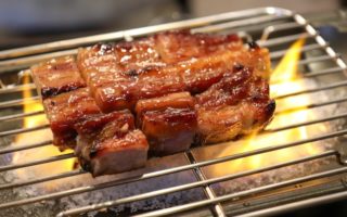 Ding's Club Hong Kong - Barbecued Pluma Pork in Flame - Photo by Indulgent Eats