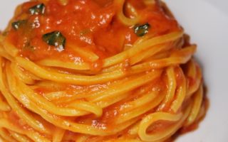 Best NYC Restaurant Week Menus - Scarpetta Spaghetti Tomato Basil