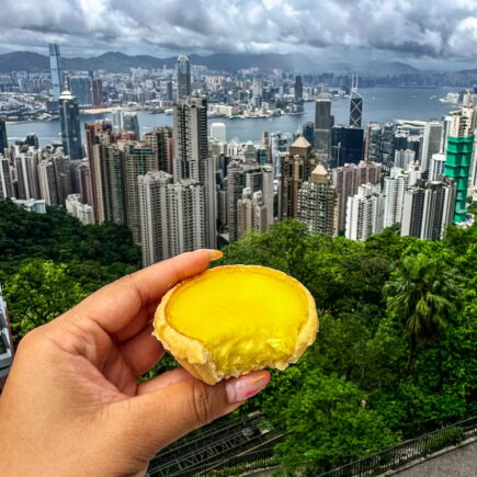 Tai Cheong Bakery Egg Tart from Peak Galleria Rooftop