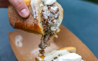 Where to Eat Bryant Park Winter Village - Burrata Cheesesteak by The Truffleist