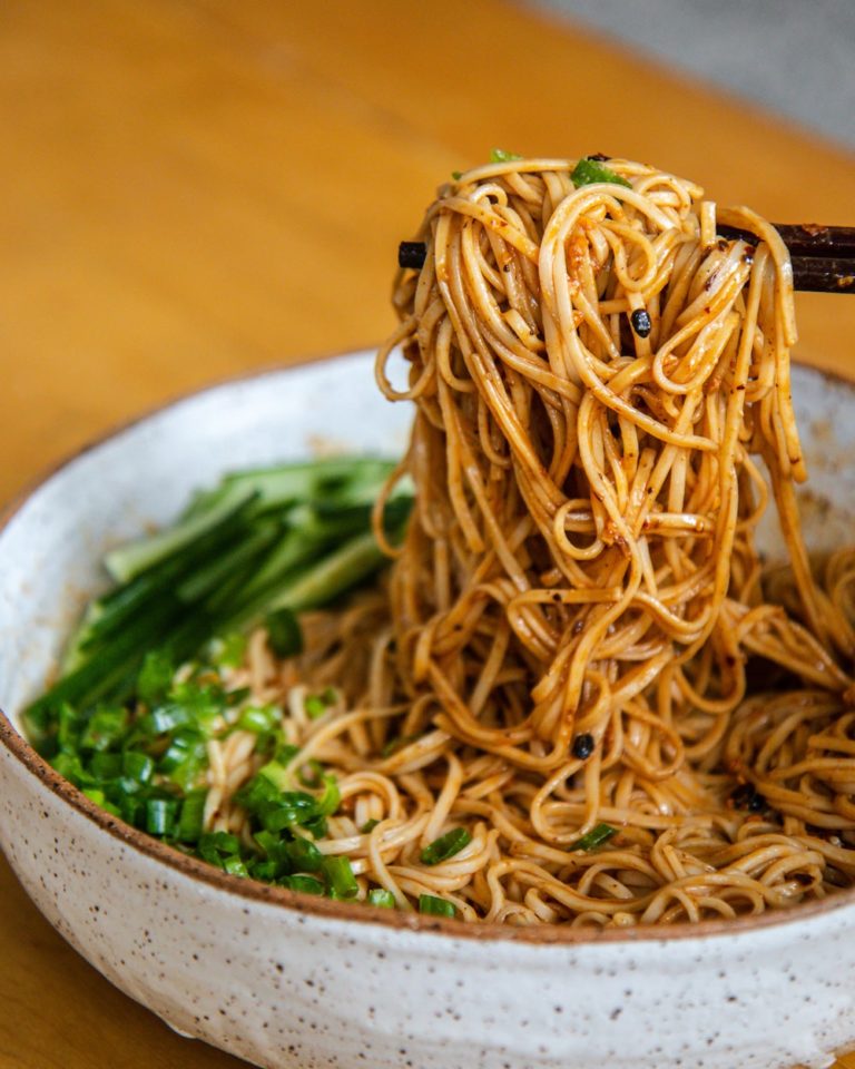 Spicy Sichuan-style Cold Noodles