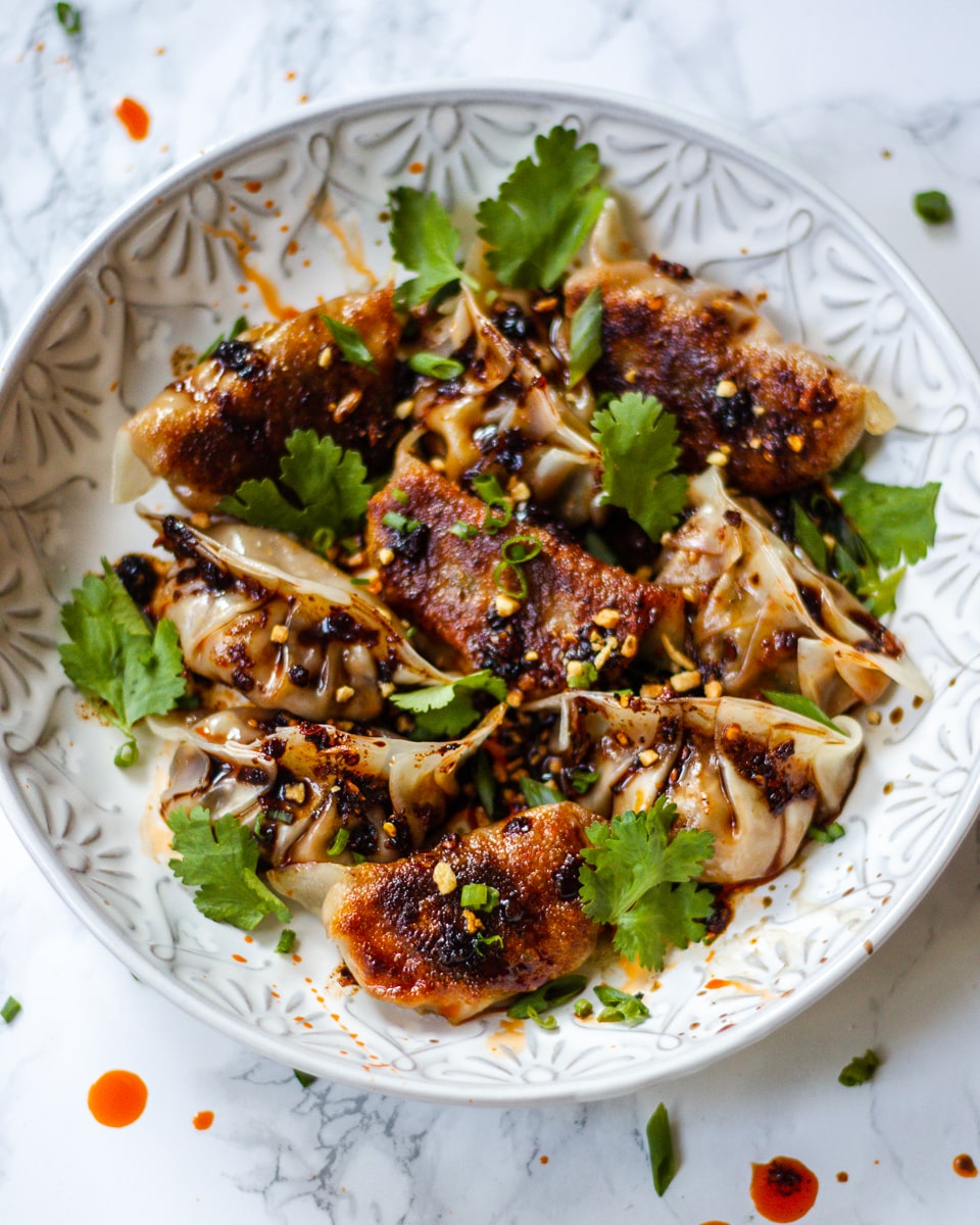 Spicy Cumin Lamb Dumplings with Fly by Jing Chili Oil (Discount Code ...