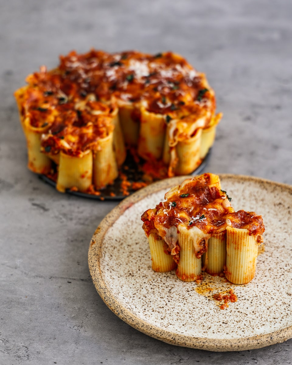 Rigatoni Pie TikTok Honeycomb Pasta Recipe