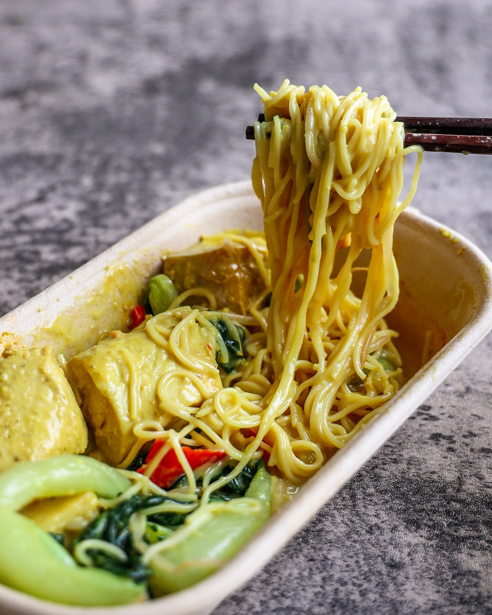 Nutrition Kitchen HK Review - Flexitarian Meal Plan- Chicken Laksa