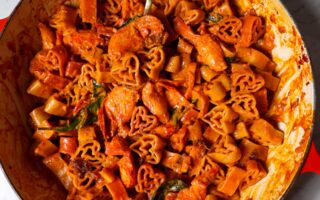 Spicy Vodka Pasta with Lobster and XO Sauce Recipe