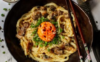 Umami Bomb Udon from Indulgent Eats at Home