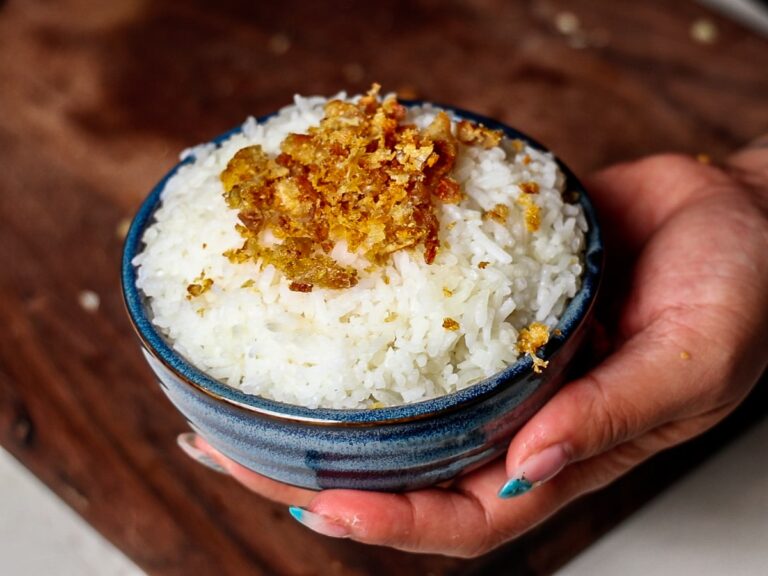 Filipino Chicken Tinola (Tinolang Manok) with Crispy Chicken Skin Rice ...