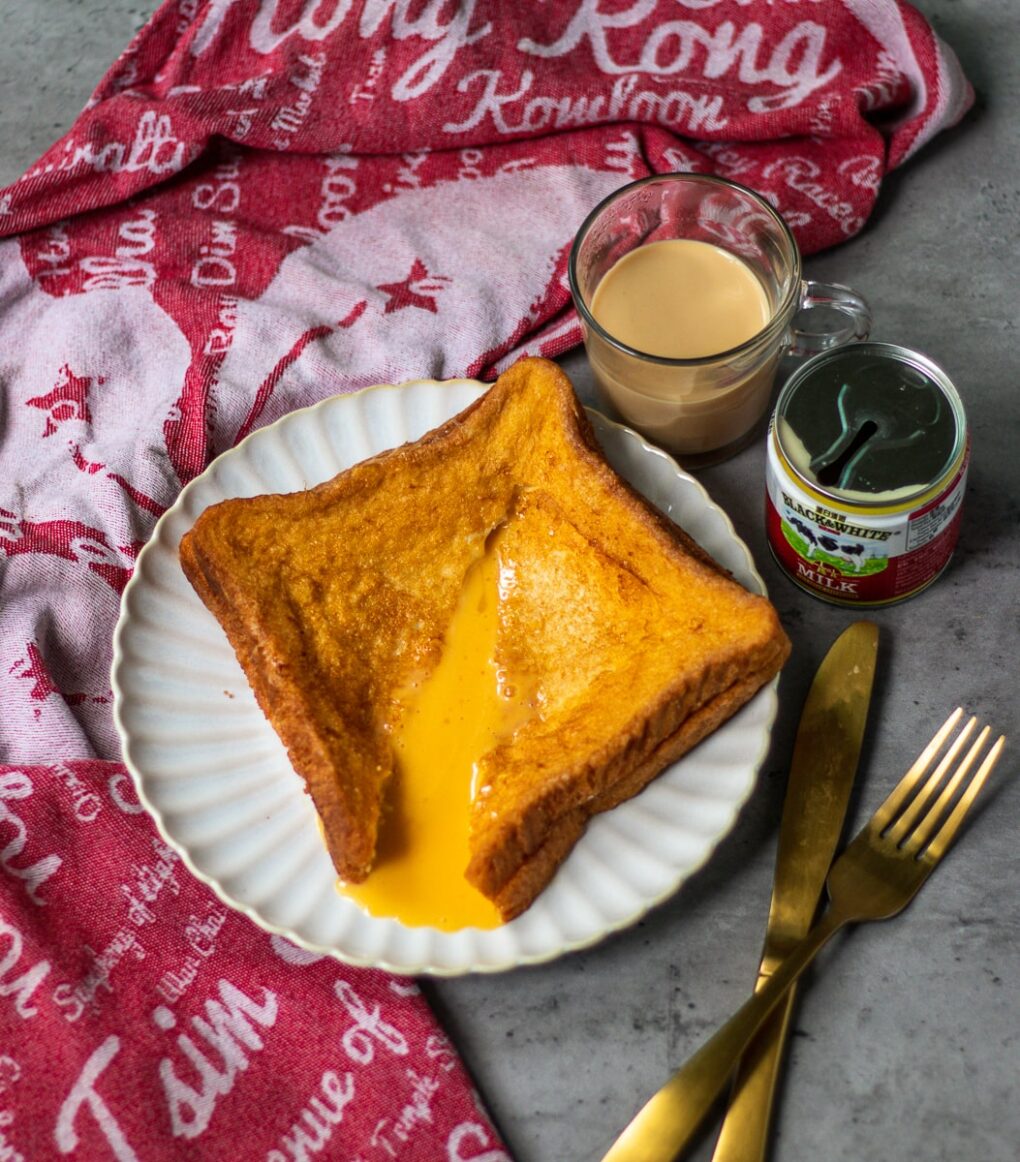 Golden Lava French Toast from Indulgent Eats at Home
