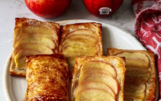 Viral Upside Down Apple Puff Pastry Tarts