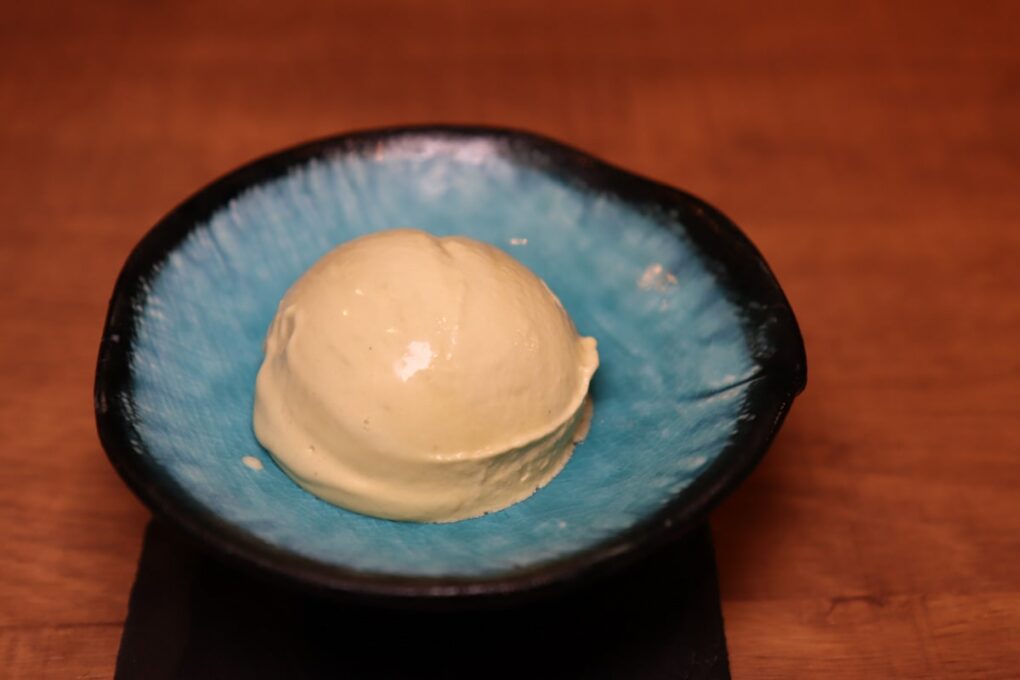 Sumibi Yakiniku Nakahara Ice Cream - Best Wagyu Beef Restaurants Tokyo Japan