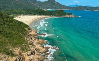 Tai Long Wan - Ham Tin Wan Beach from Maclehose Trail