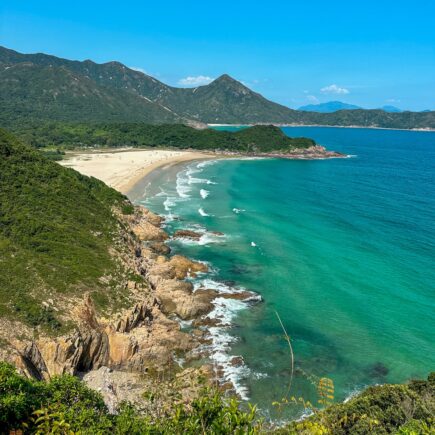 Tai Long Wan - Ham Tin Wan Beach from Maclehose Trail