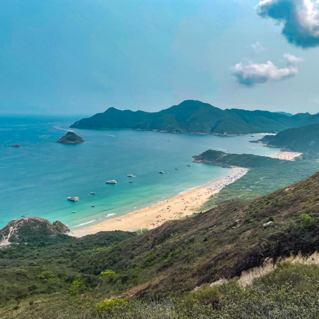 Tai Long Wan View from Sharp Peak Hike