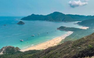 Tai Long Wan View from Sharp Peak Hike