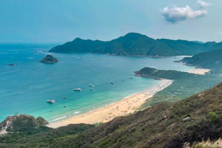 Tai Long Wan View from Sharp Peak Hike