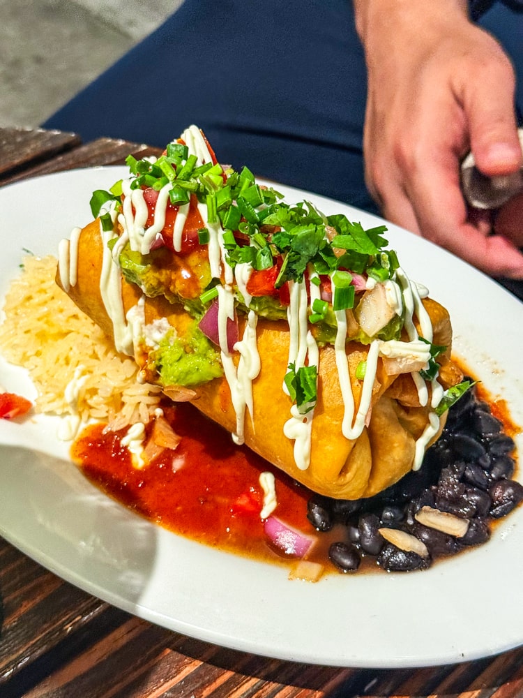 XOCO Chimichanga