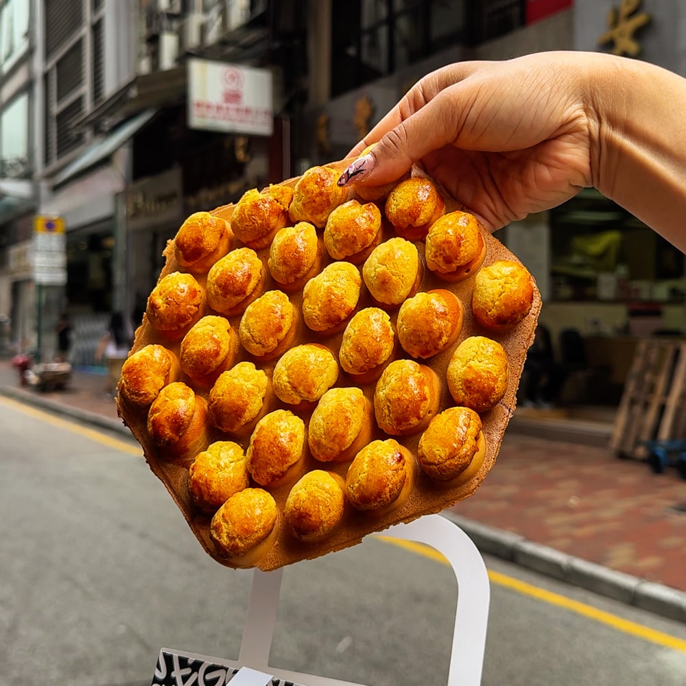 Chicken Egg Boy Pineapple Bun Egg Waffle