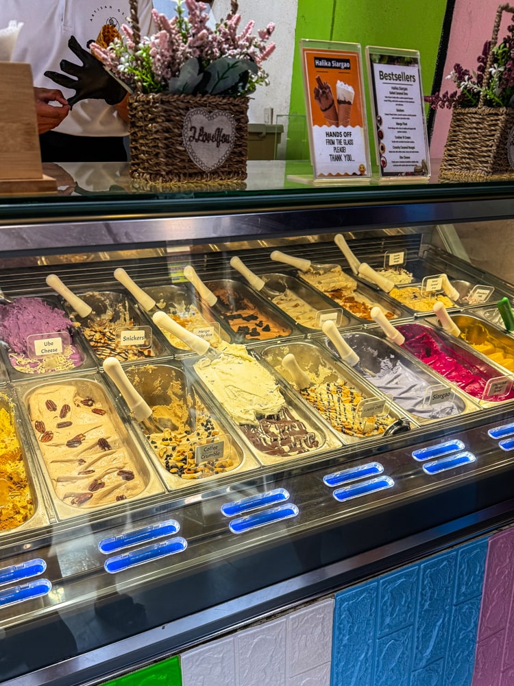 Halika Gelato Flavors
