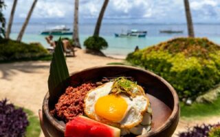 Siago Beach Resort Corned Beef Silog
