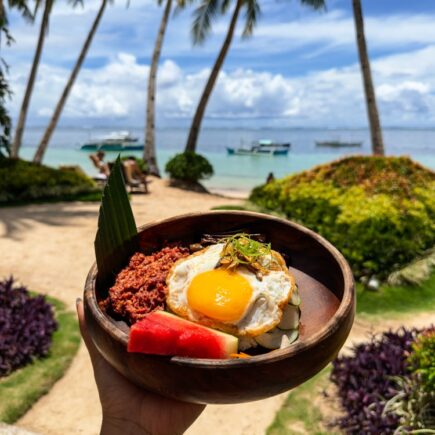 Siago Beach Resort Corned Beef Silog