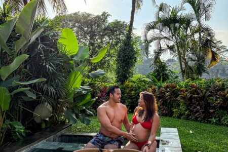Maya Ubud Floating Breakfast in Heavenly Pool Villa