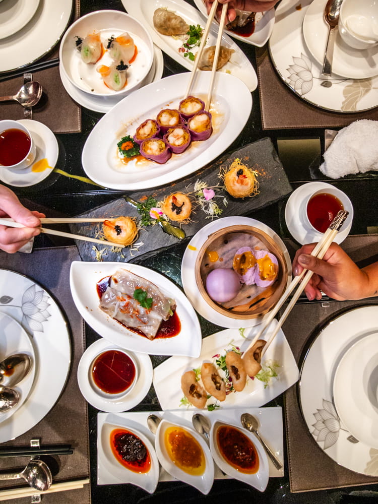 Dim Sum at Lotus Palace at Parisian Macao